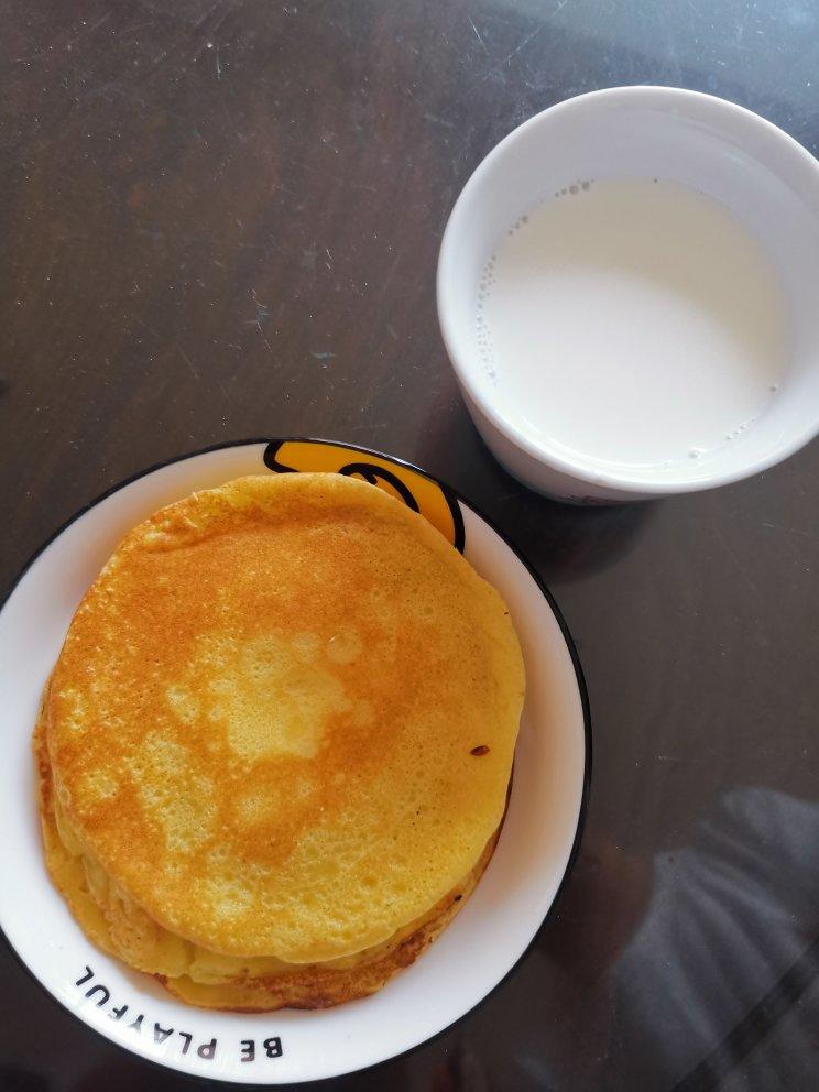 kiki0708做的牛奶鸡蛋饼