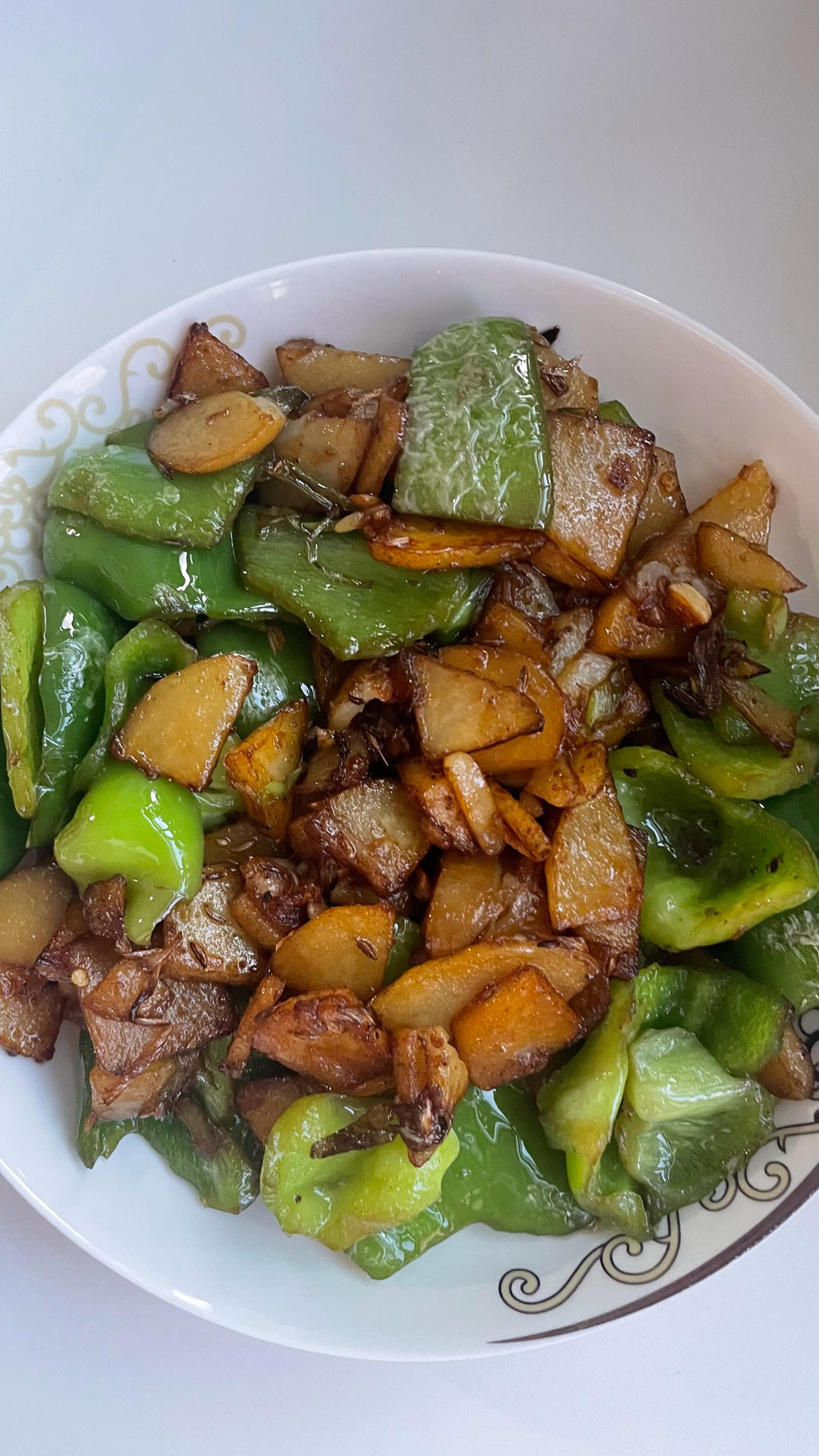 青椒土豆