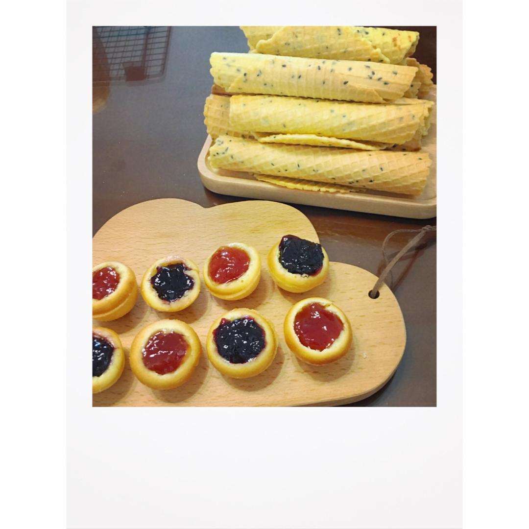 芝麻香酥蛋卷（视频食谱）