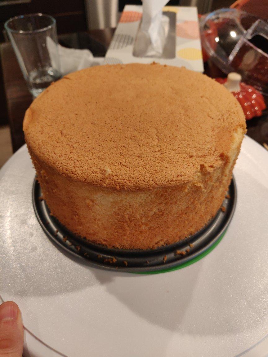 视频菜谱:原味戚风蛋糕8寸戚风蛋糕不裂