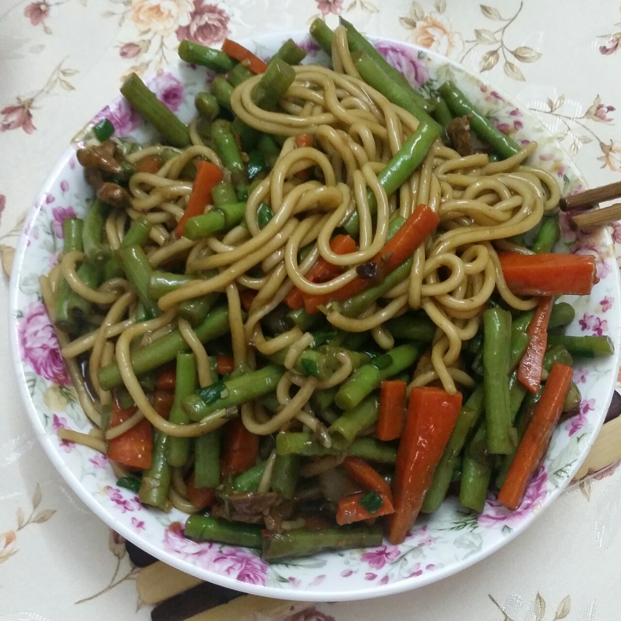 豆角焖面