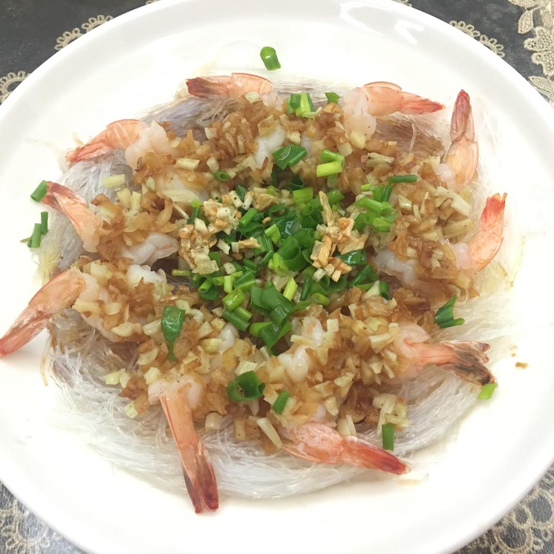 蒜蓉粉丝蒸虾