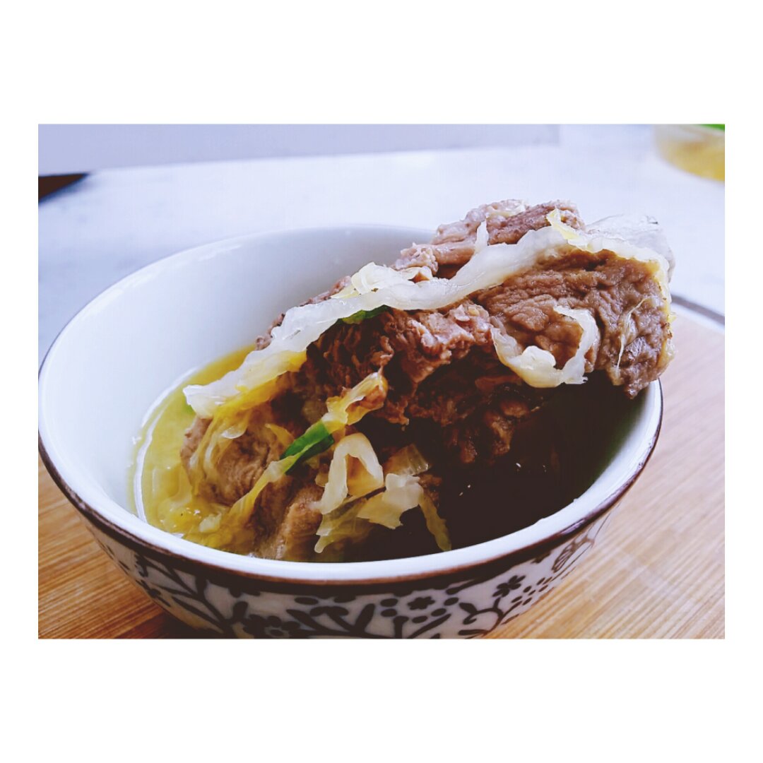 酸菜炖排骨（电压力锅）