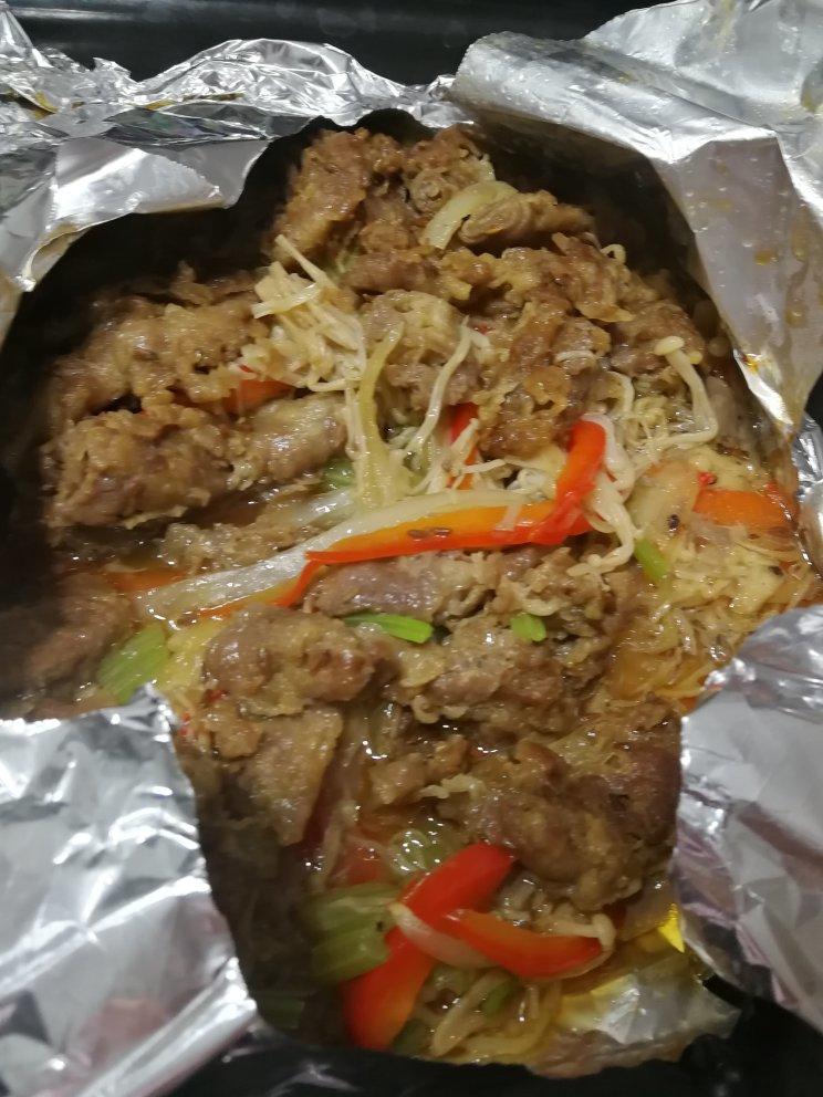 锡纸牛肉