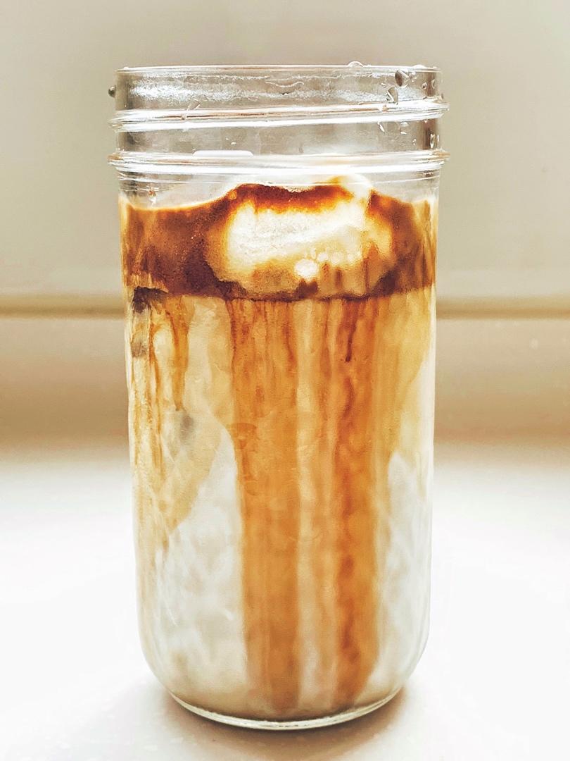 超快的韩国dalgona400次咖啡，只需15秒