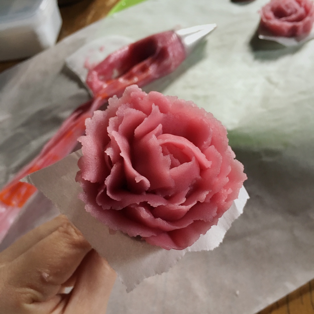 豆沙霜（韩式裱花用）