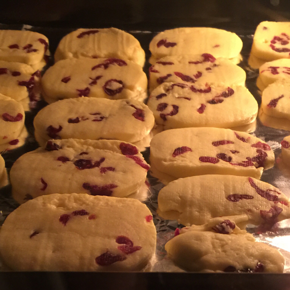 低糖少油版蔓越莓饼干