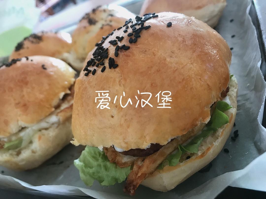 老面汉堡胚（面包机揉面版）
