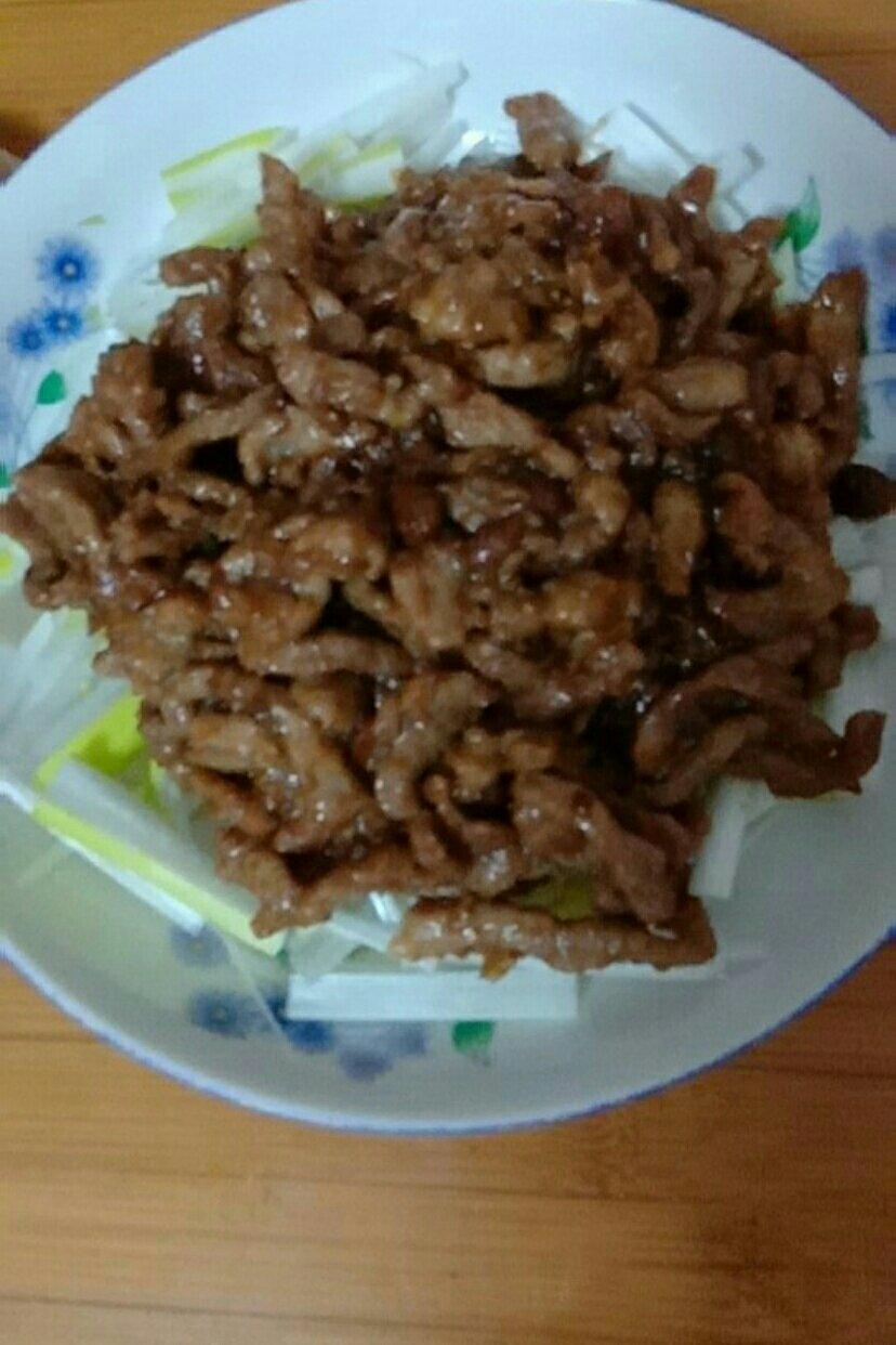 京酱肉丝