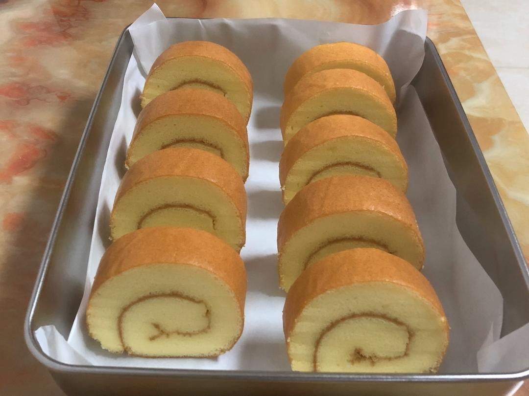 原味蛋糕卷