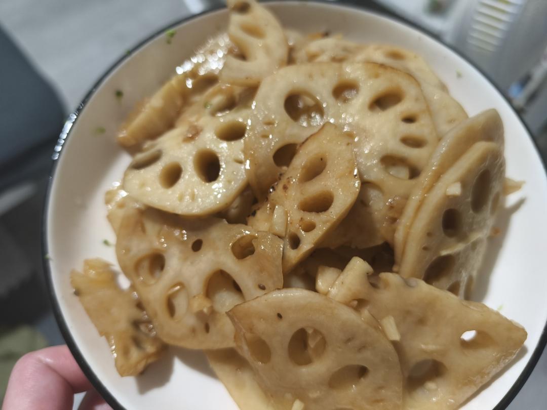 清炒藕片