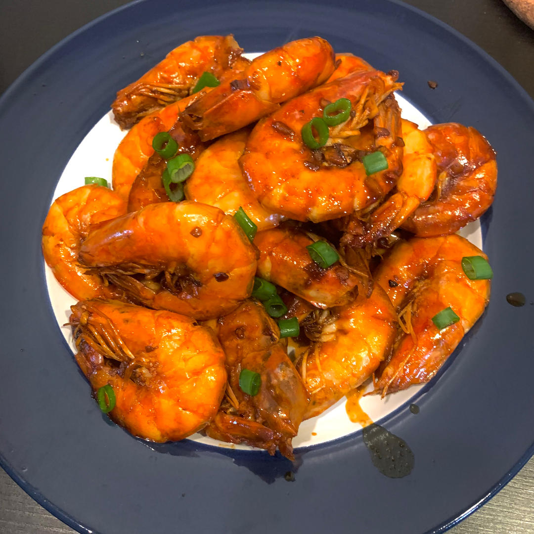 家庭版油焖大虾