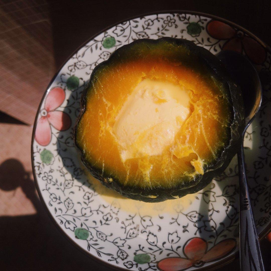 贝贝板栗南瓜蒸蛋