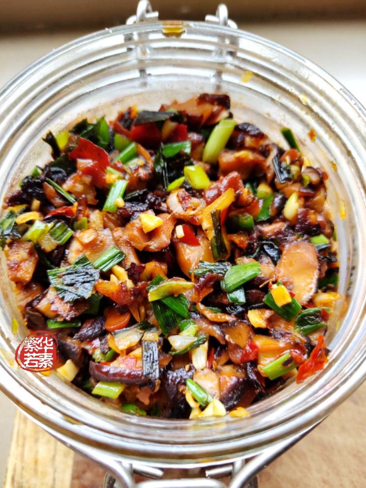 自制纯素香菇酱