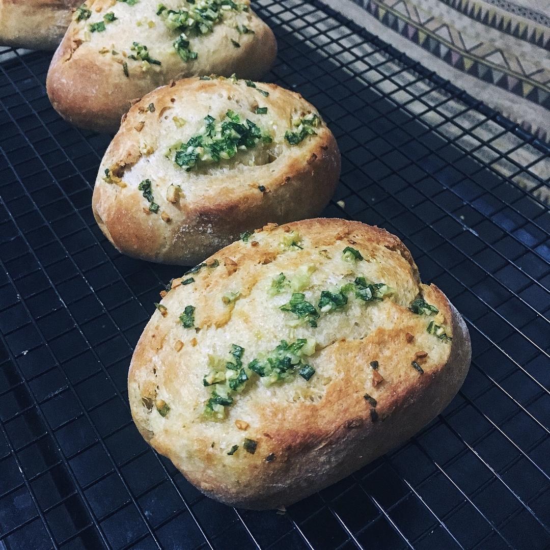 蒜香软欧（汤种法）