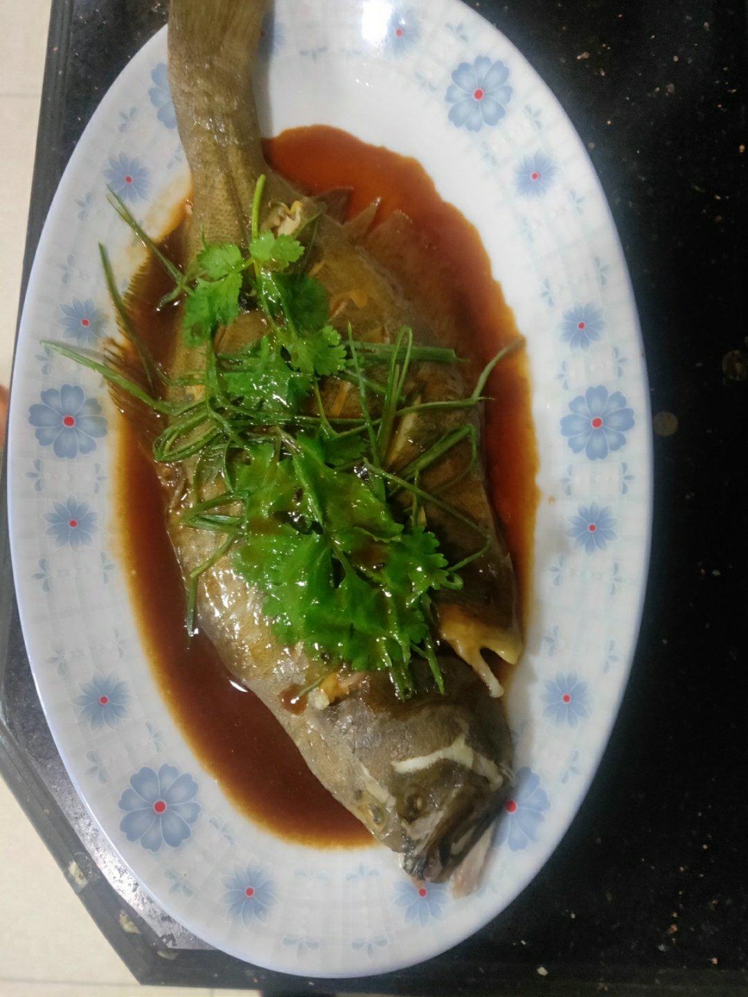 清蒸偏口鱼