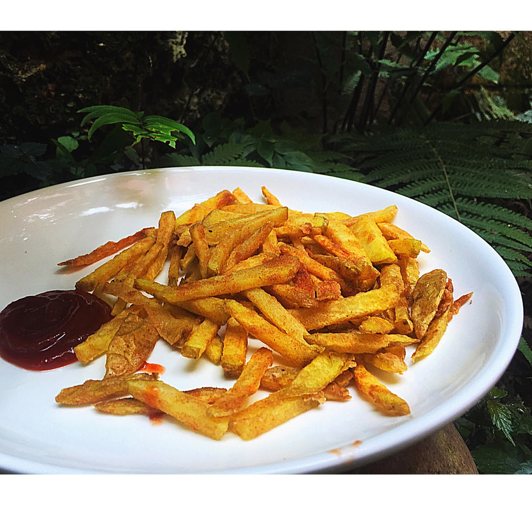 【小象哥哥的菜谱】自制新鲜薯条（附几种薯条，玉米片升级吃法）🍟