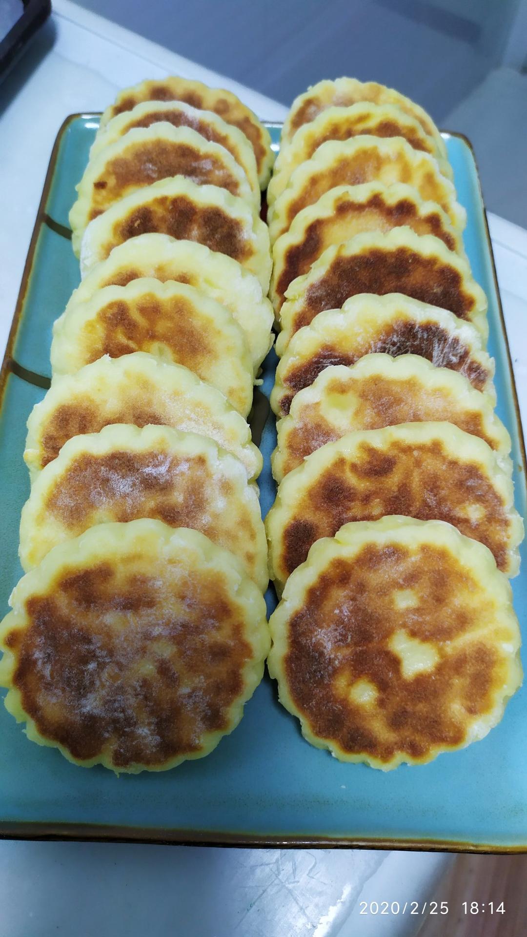 松软养胃的山药饼      （高营养低热量）