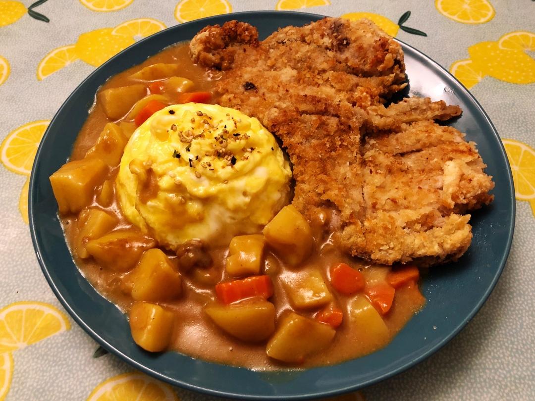 咖喱猪扒饭