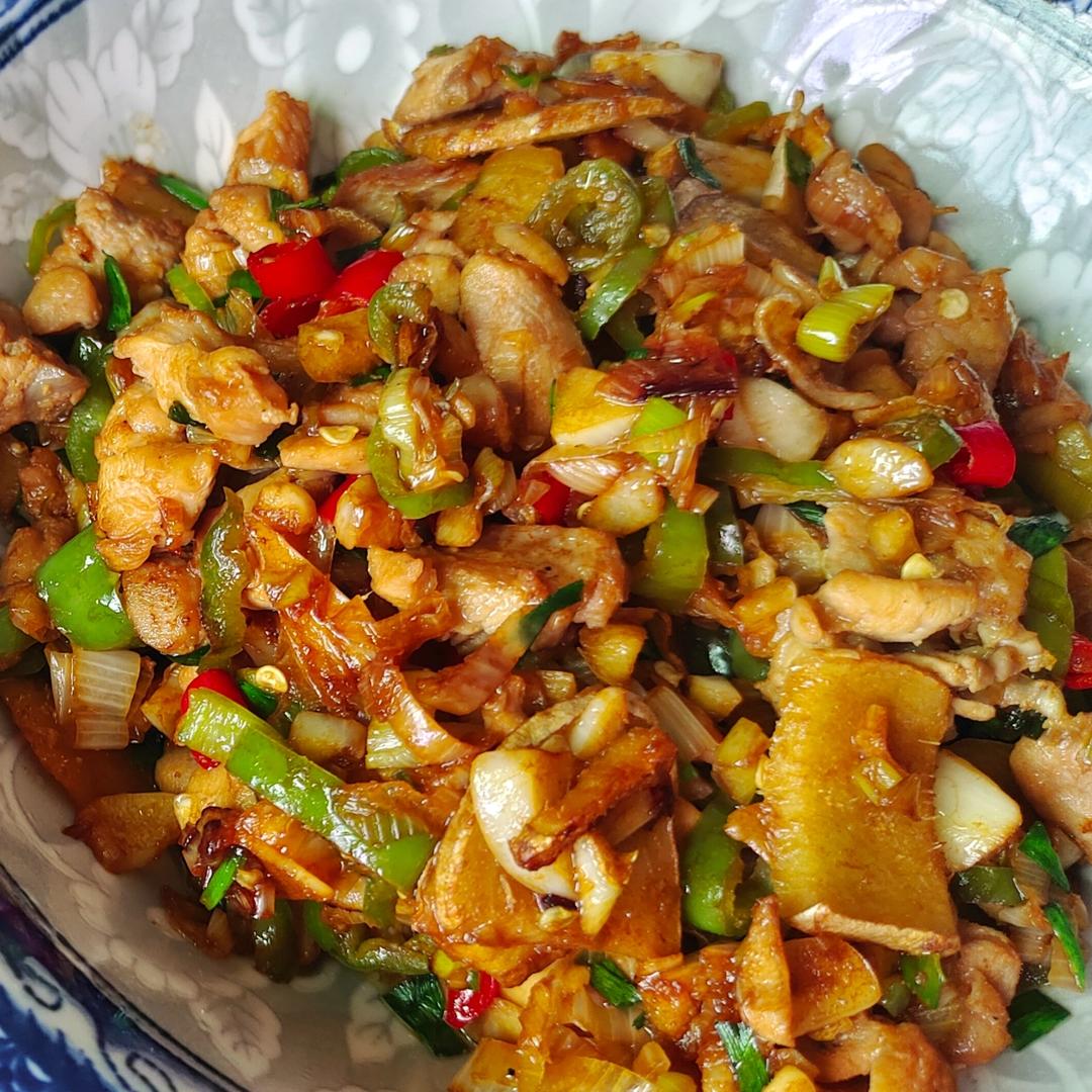 爆炒鸡腿肉🍗生炒鸡