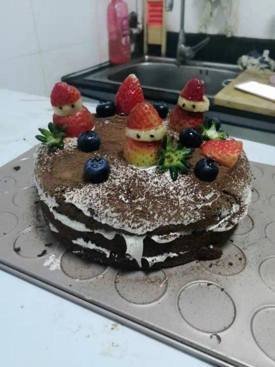 巧克力戚风裸蛋糕