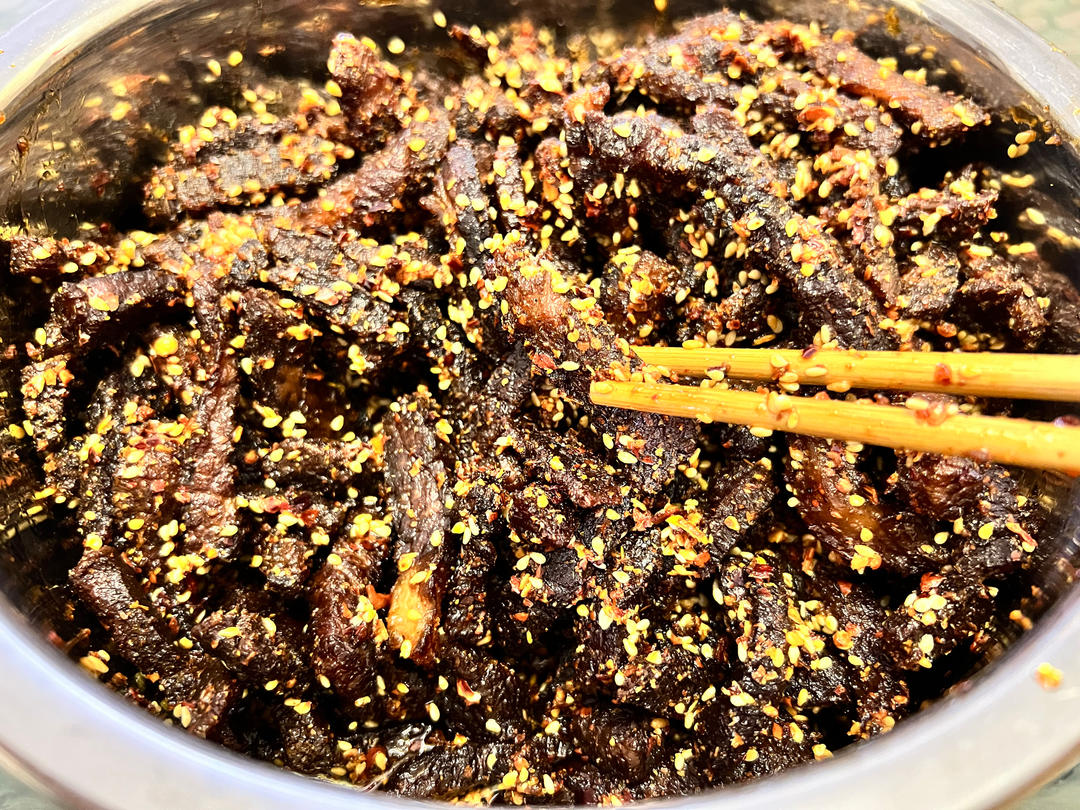 麻辣牛肉干