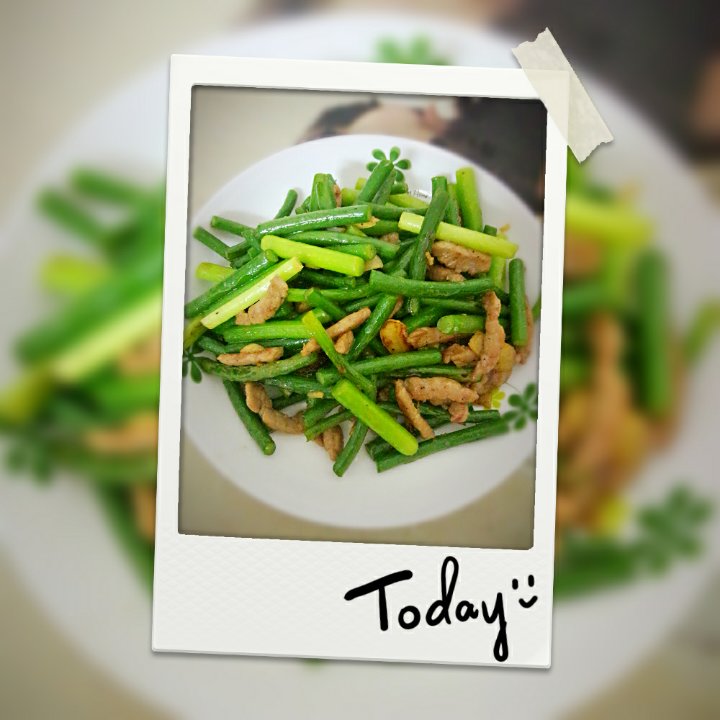 蒜薹炒肉