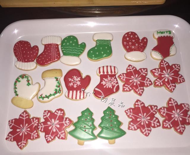 纯手绘糖霜饼干—圣诞系列的做法