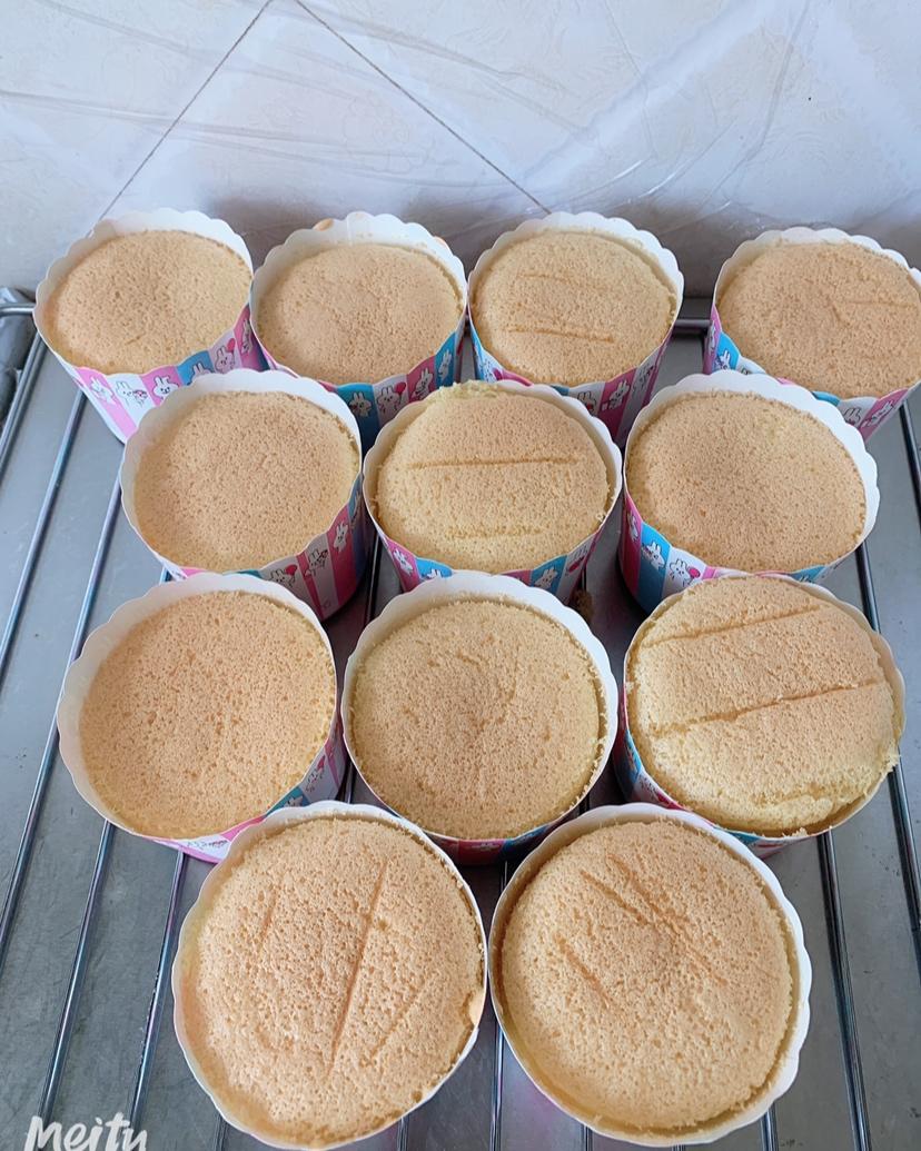 视频菜谱:原味戚风蛋糕8寸戚风蛋糕不裂