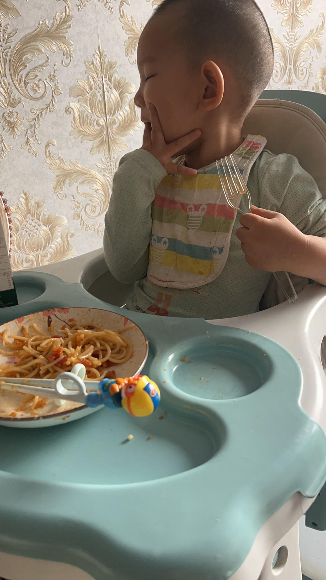 儿童版意面小白教程的做法 步骤3