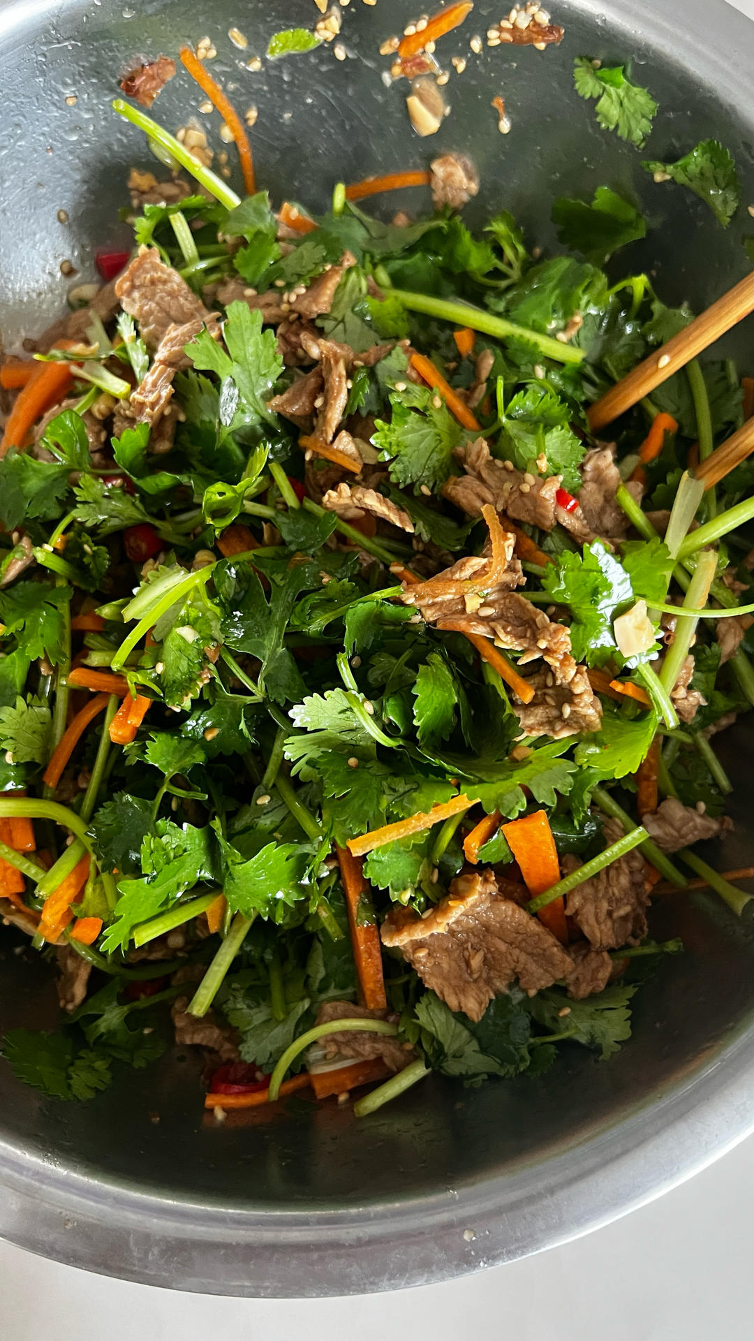 凉拌牛肉