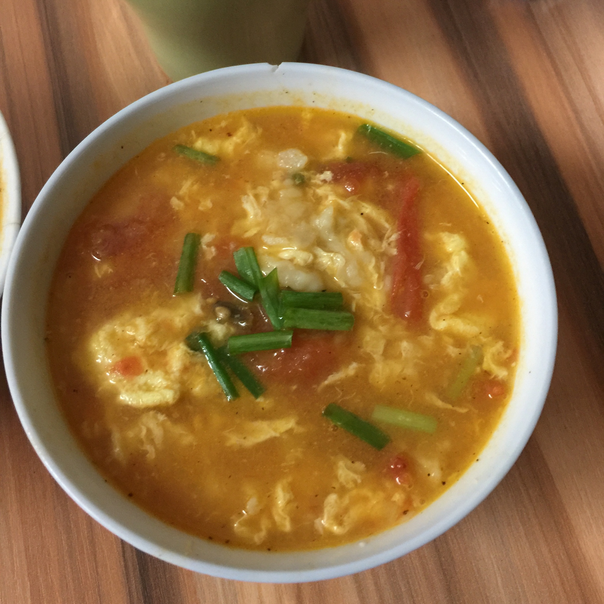 西红柿鸡蛋疙瘩汤