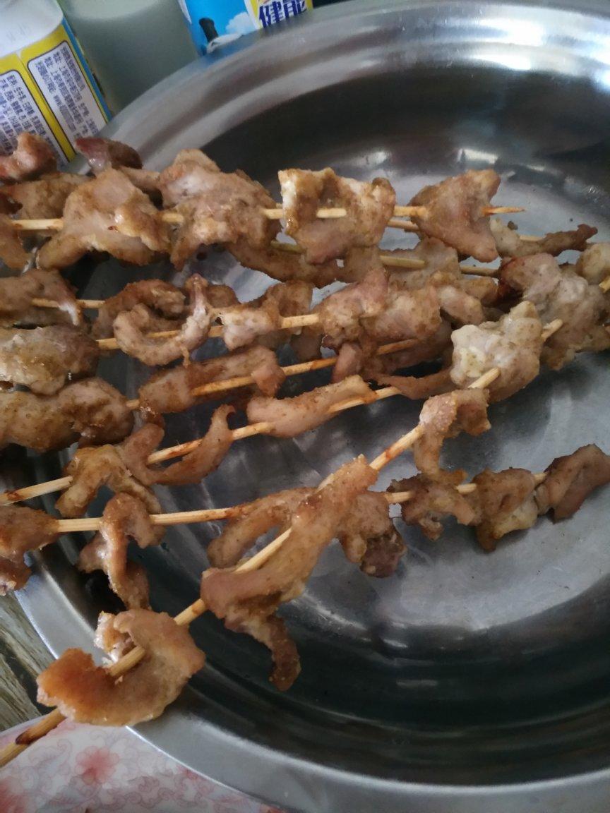 烤箱猪肉串