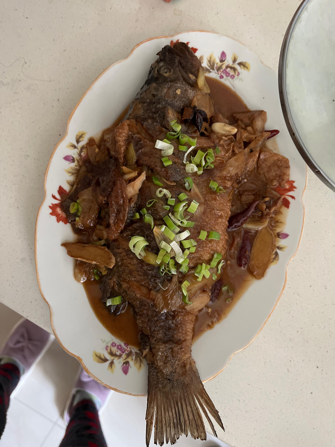 红烧鲈鱼