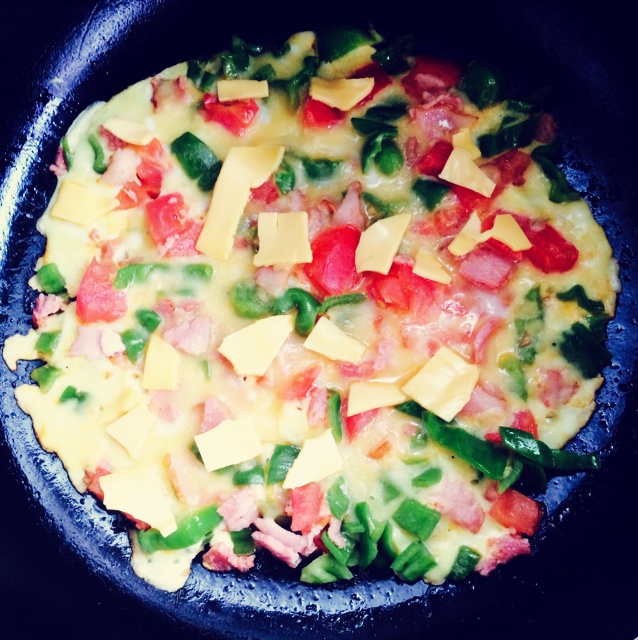 Omelet Pizza （蛋饼匹萨）