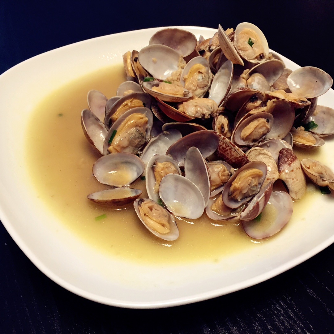 西式超鲜蒸花蛤