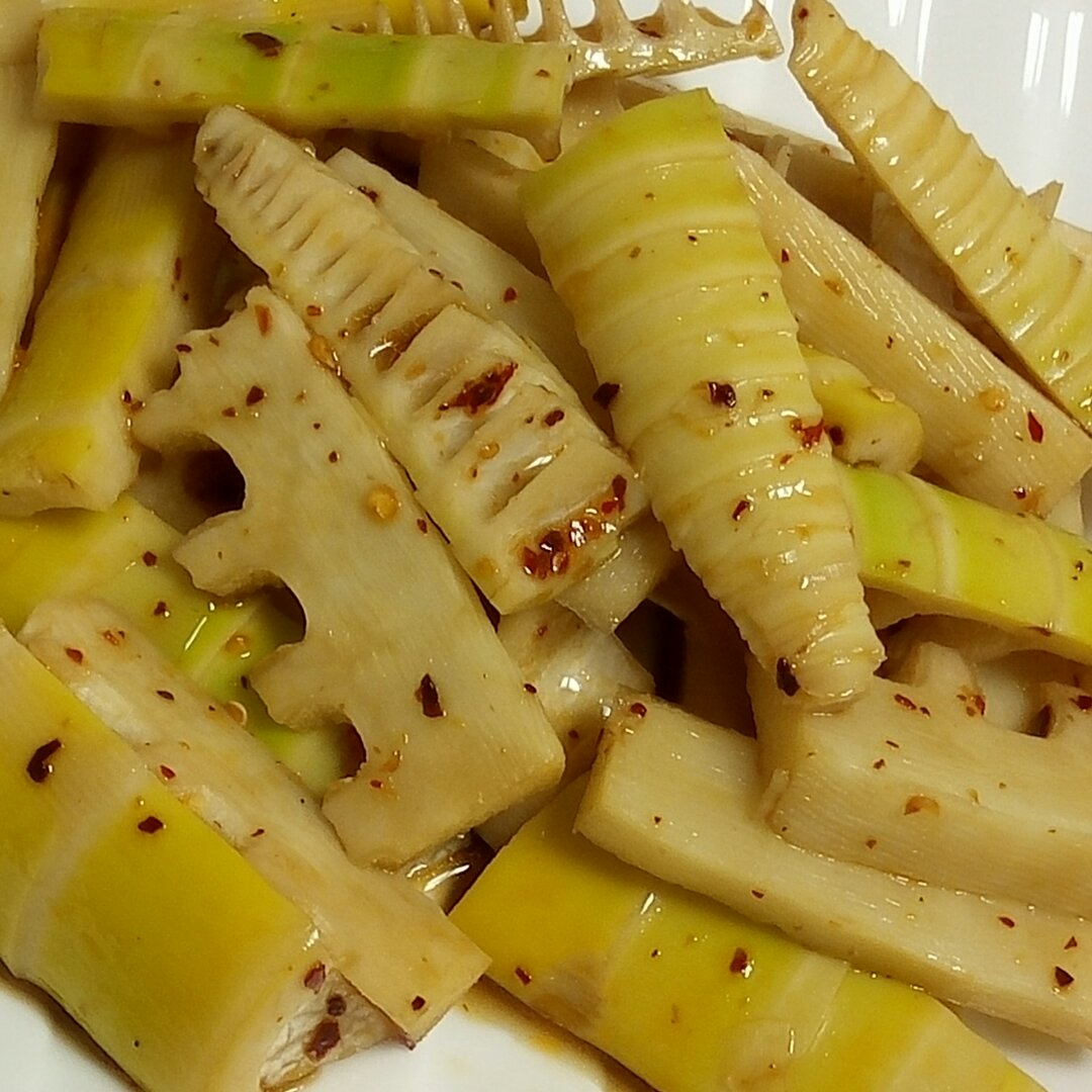 金蜗牛-1做的凉拌春笋