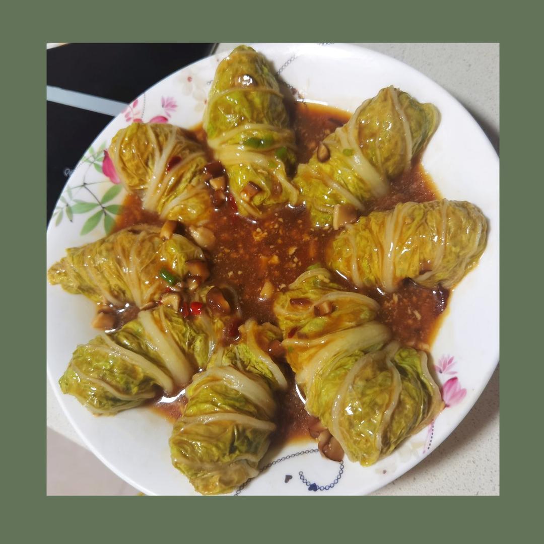 肉酿白菜卷