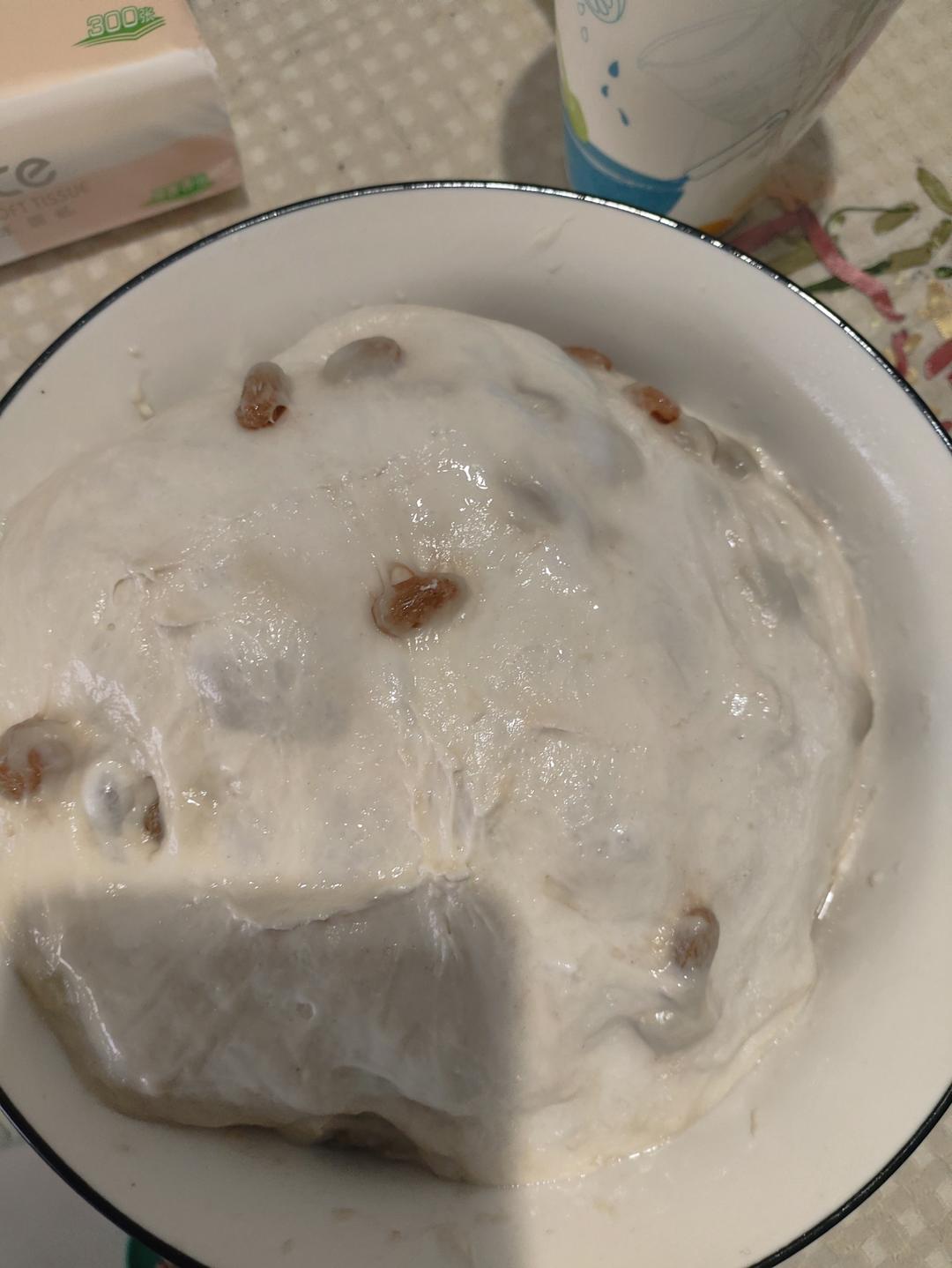 空气炸锅烤无糖无油欧包