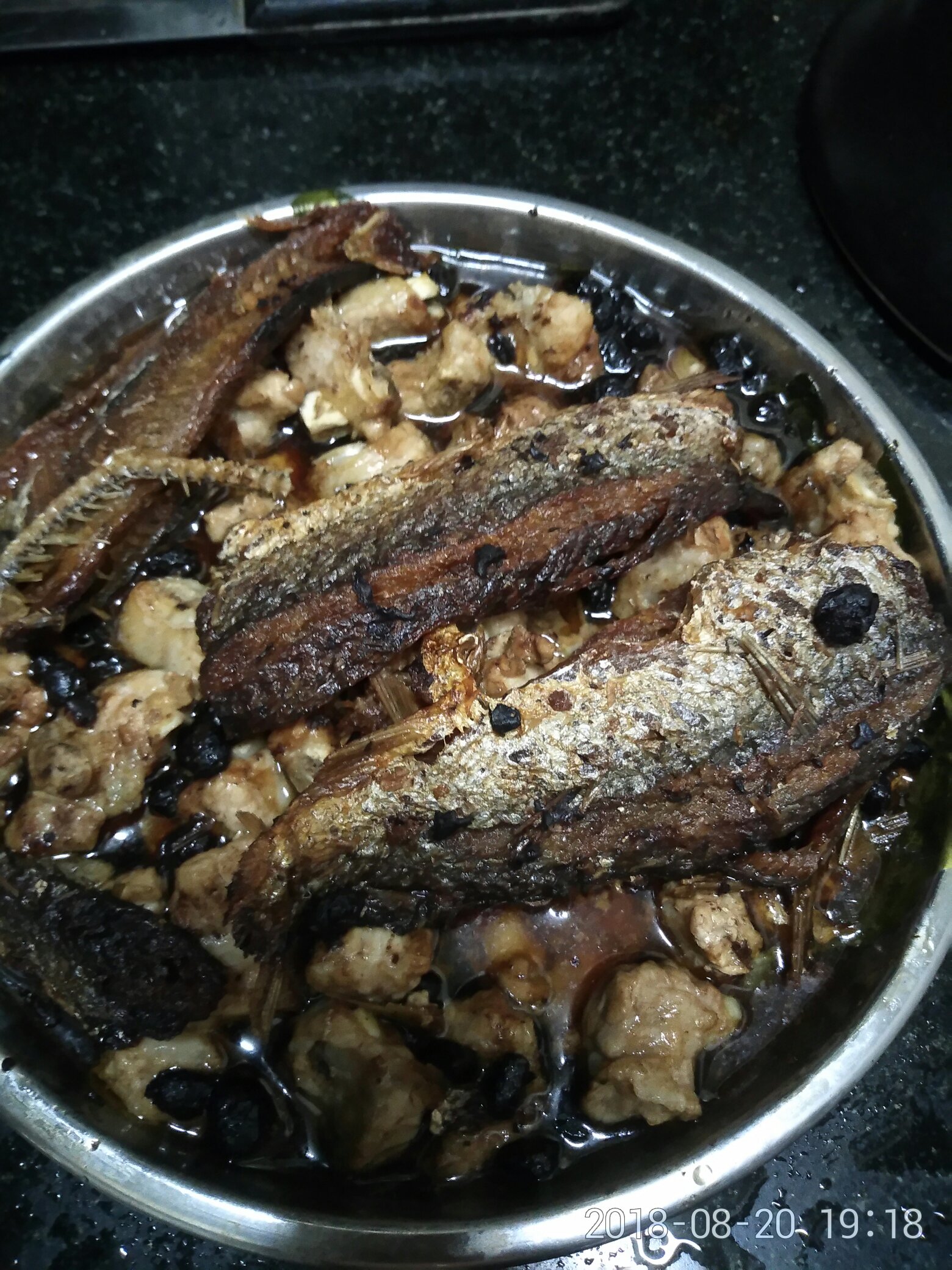 简单又下饭の豆豉鲮鱼蒸排骨