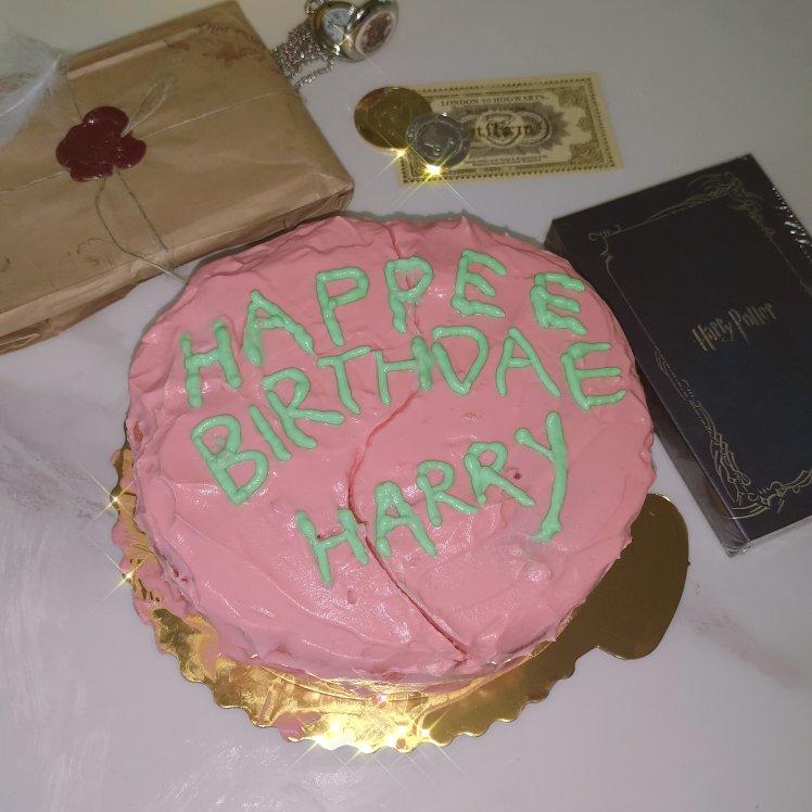 哈利波特生日蛋糕