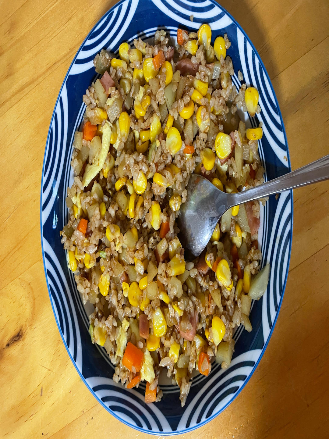 好吃到停不下来的酱油蛋炒饭