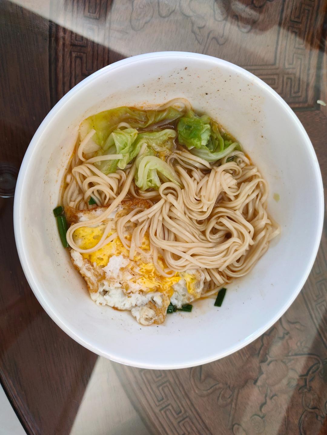 一碗热汤面