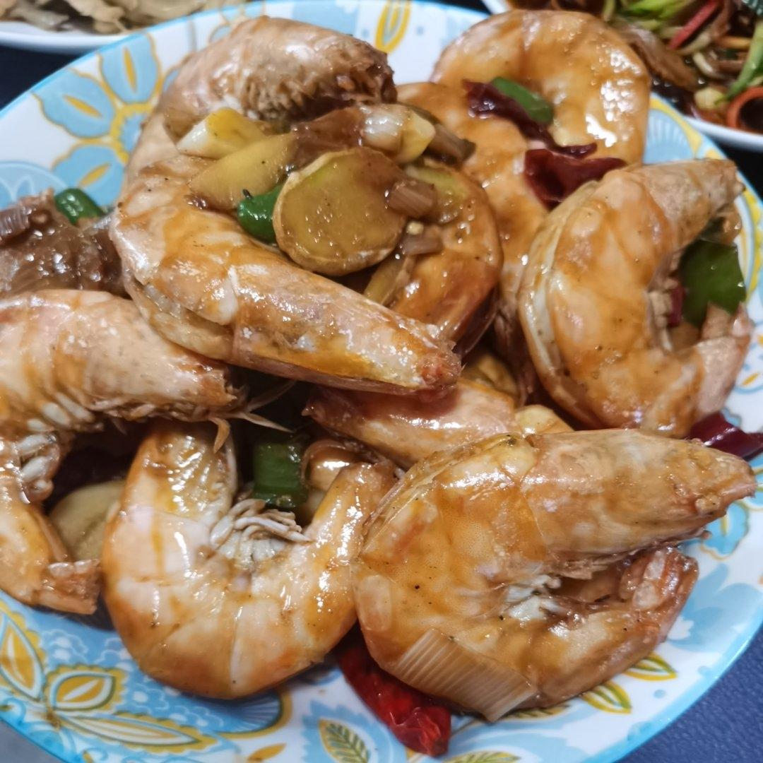 油焖大虾