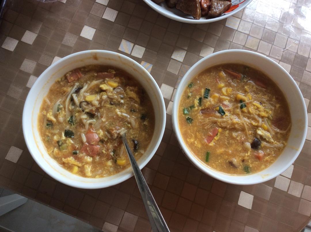 10分钟就能搞定的低脂酸辣汤❗好喝又开胃