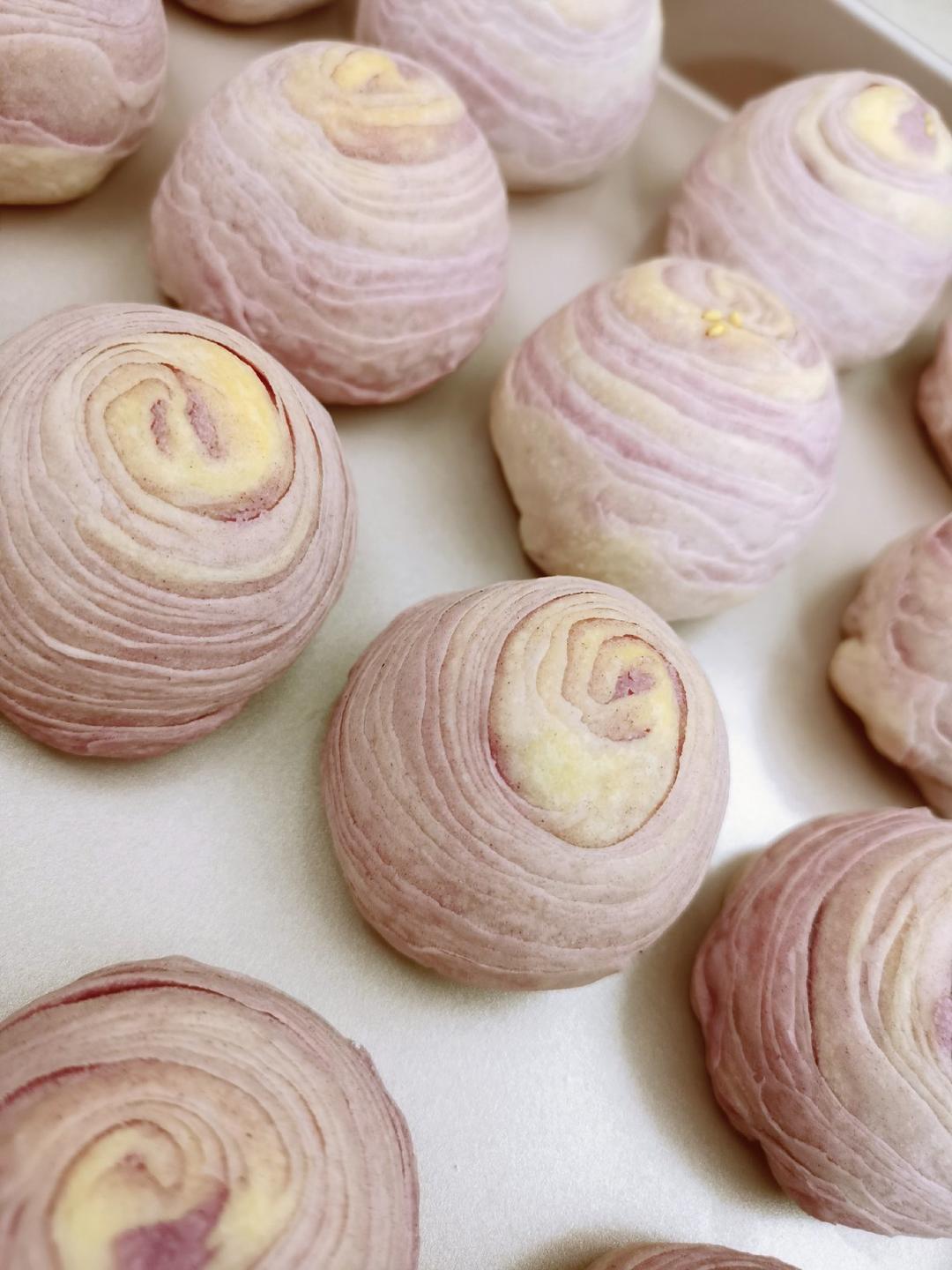 [香兰世家]掌心里的爱--紫薯蛋黄酥