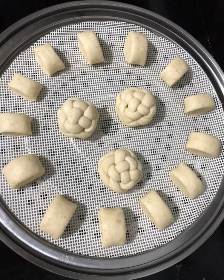 燕麦奶香馒头(一次发酵)