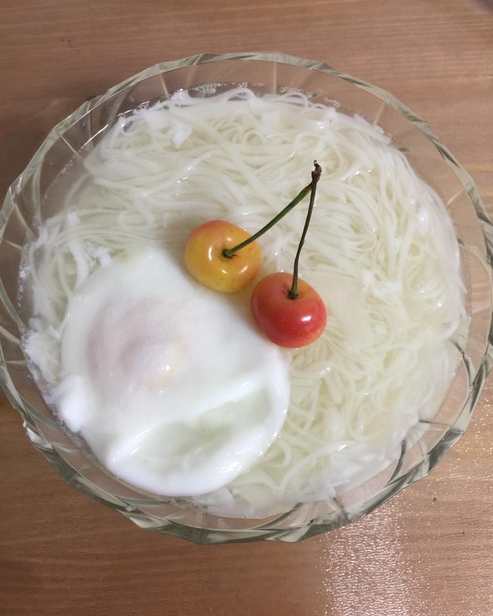 煮一碗长寿面——（快手鸡蛋汤面）