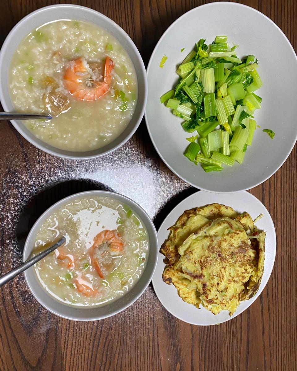 香煎土豆丝鸡蛋饼