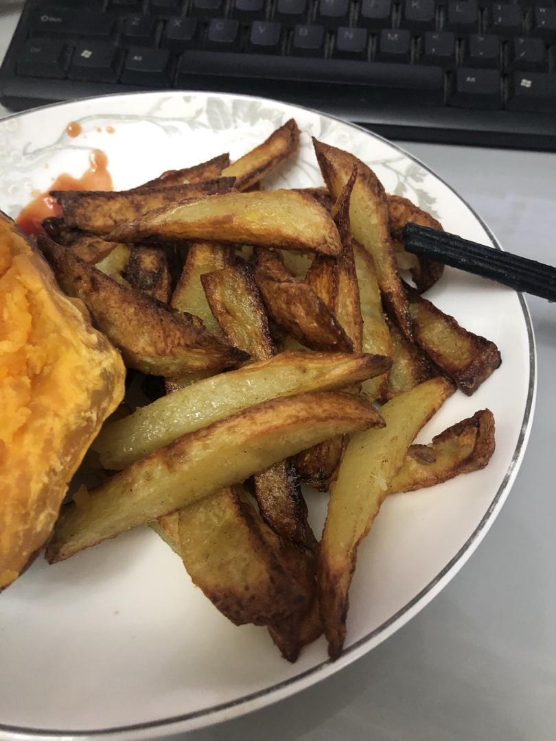 魔笛手烤薯条（烤箱版非油炸）